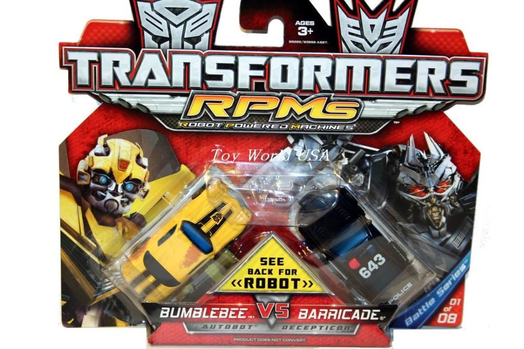 bumblebee barricade toy